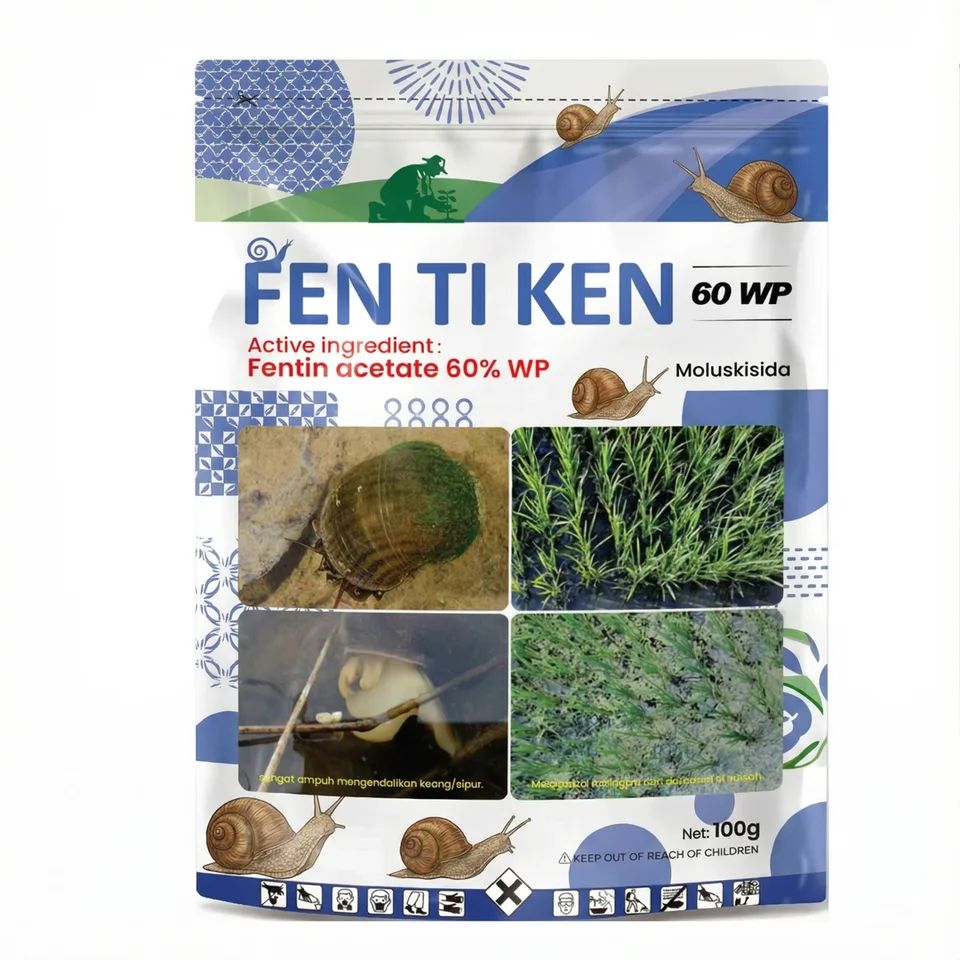 Fentin Acetate 60% WP Fungicide product packaging