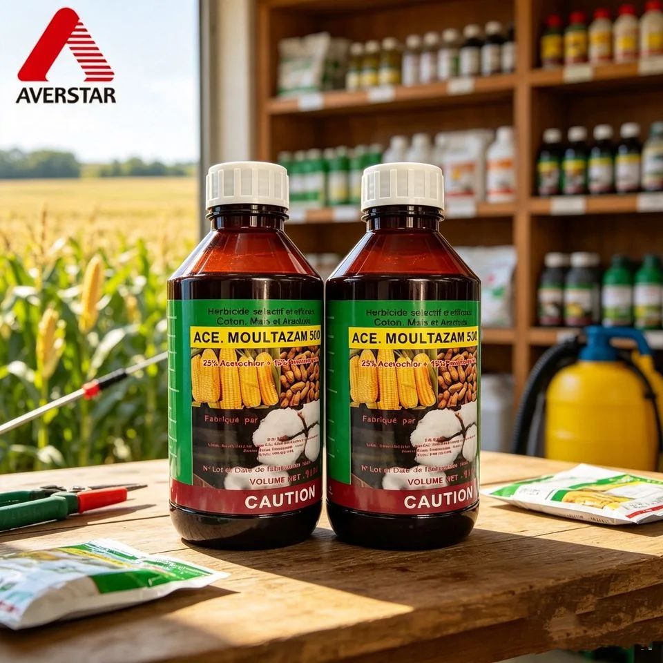 Acetochlor Prometryn 40% EC Herbicide product packaging
