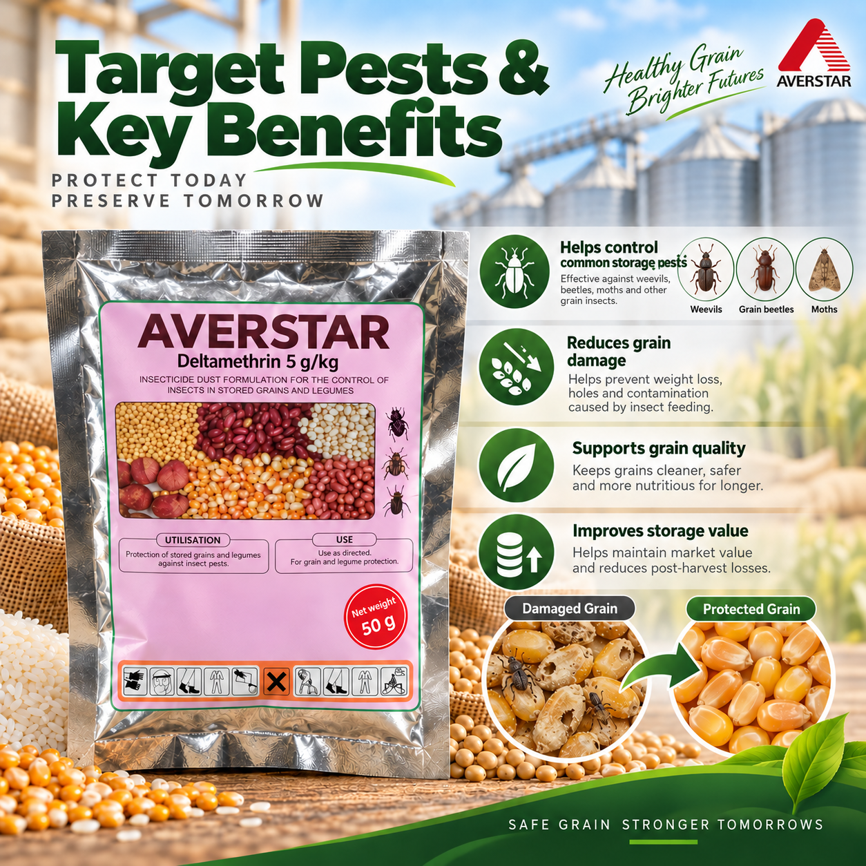 Deltamethrin 5g/kg Insecticide Manufacturer & Supplier packaging reference view 2