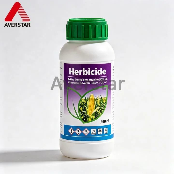 Atrazin 50 % / 38 % SC Herbizid-Referenzverpackung, Ansicht 2