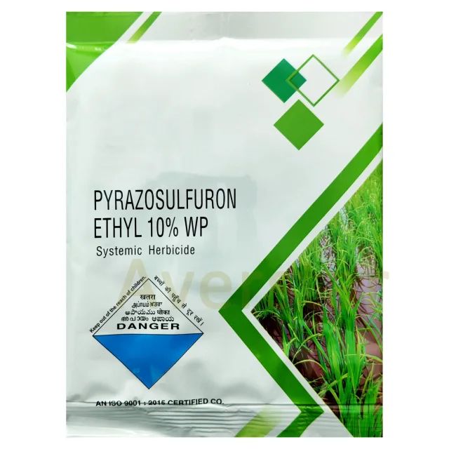 Pyrazosulfuron-Ethyl 10% WP Herbicide product packaging