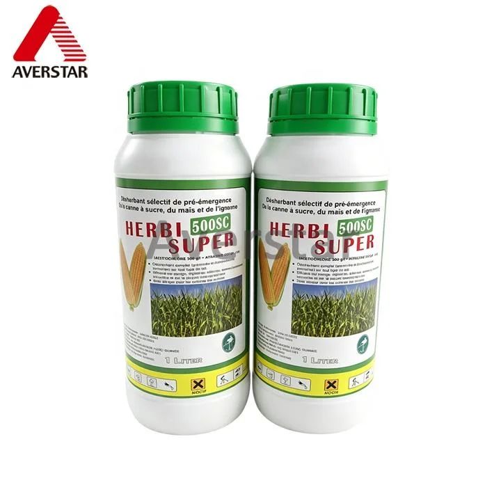 Atrazine 50% / 38% SC Herbicide product packaging