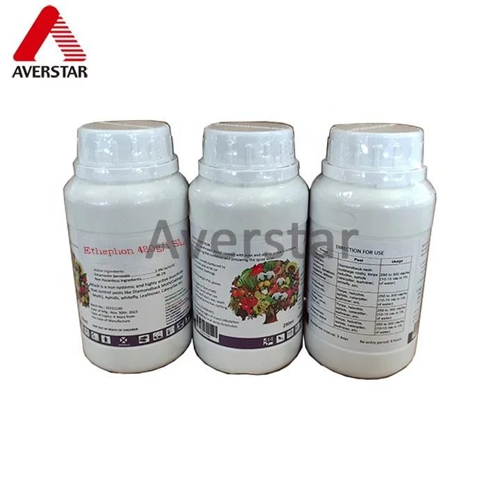 Ethephon 40% SL Plant Growth Regulator reference packaging view 3