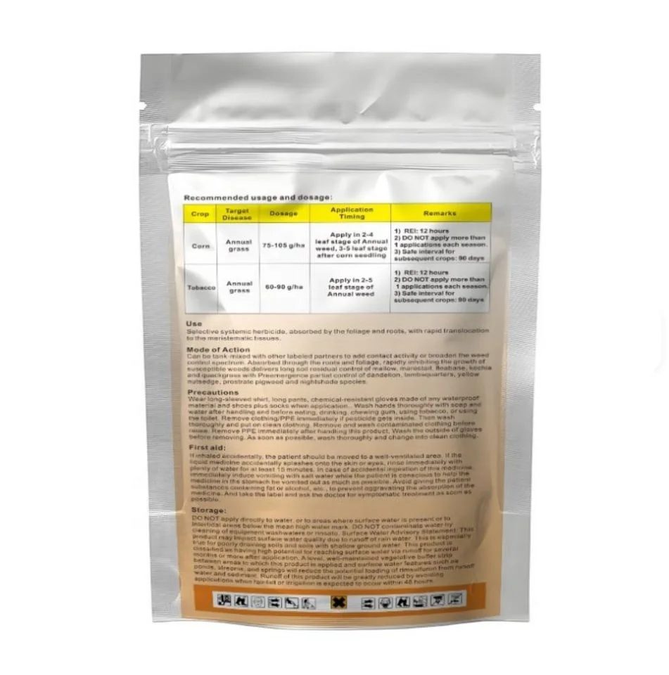 Rimsulfuron 25% OF Herbicide reference packaging view 2