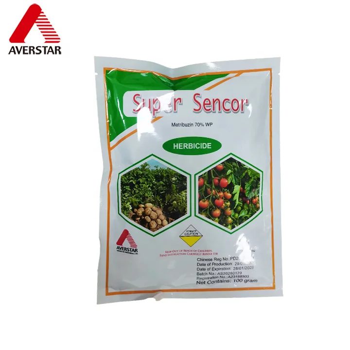 Metribuzin 70% WP Herbicide reference packaging view 2