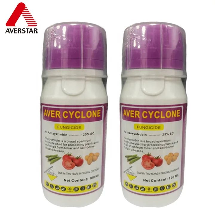 Azoxystrobin 25% SC Fungicide reference packaging view 2