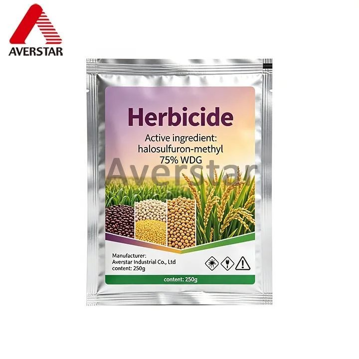 Halosulfuron-methyl 75% WDG Herbicide reference packaging view 2