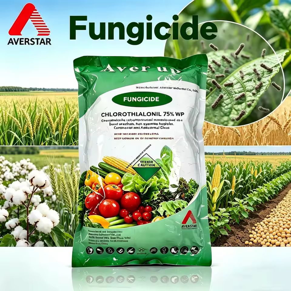 Chlorothalonil 75% WP Fungicide product and packaging image