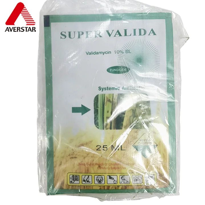 Validamycin 10% SL Fungicide reference packaging view 2
