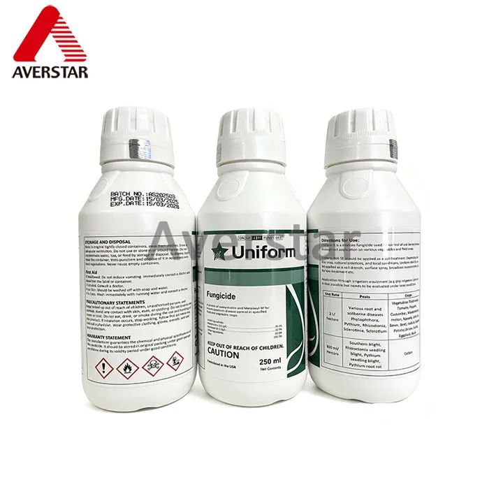 Azoxystrobin + Metalaxyl-M 322g/L / 124g/L SE Fungicide product packaging