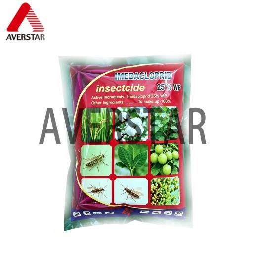 Imidacloprid 25% WP Insecticide product packaging