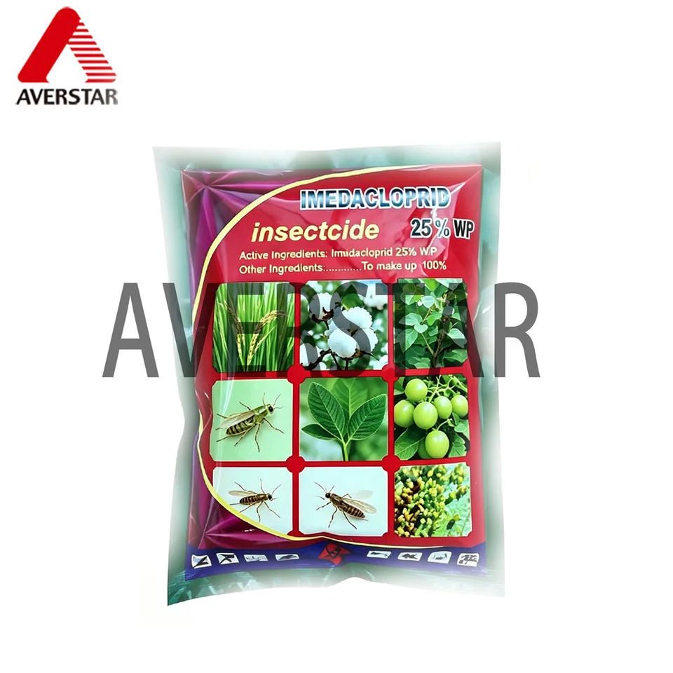 Imidacloprid 25% WP Insecticide product packaging