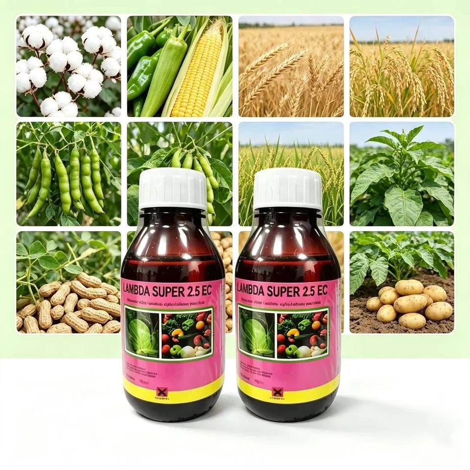 Lambda Cyhalothrin 25g/L EC Insecticide product packaging