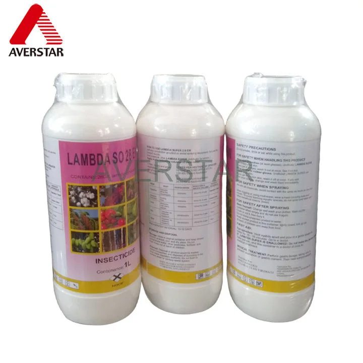 Lambda Cyhalothrin 28g/L EW Insecticide reference packaging view 2