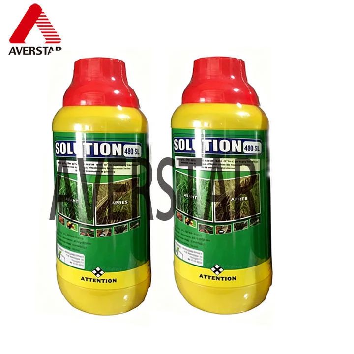 Glyphosate 30% / 33% SL Herbicide product packaging