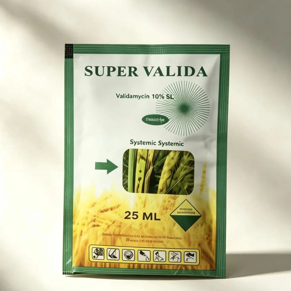 Validamycin 10% SL Fungicide product packaging