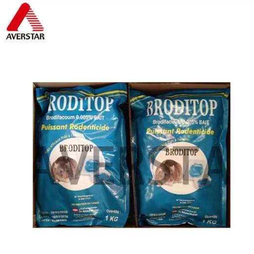 Brodifacoum 0.005% BAIT Public Health Pest Control Product product packaging