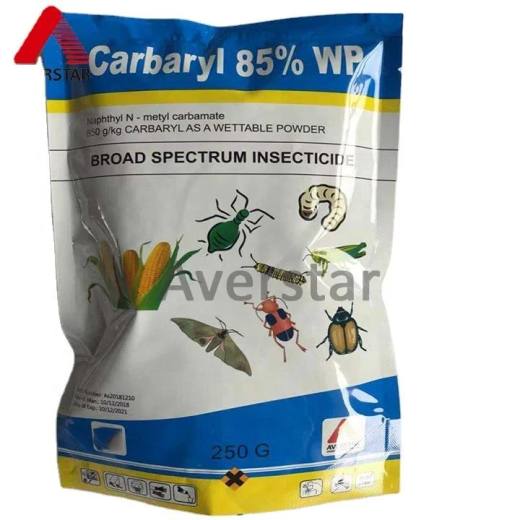 Carbaryl 85% WP Insecticide product packaging