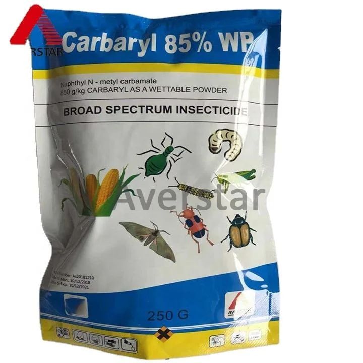 Carbaryl 85% WP Insecticide product packaging