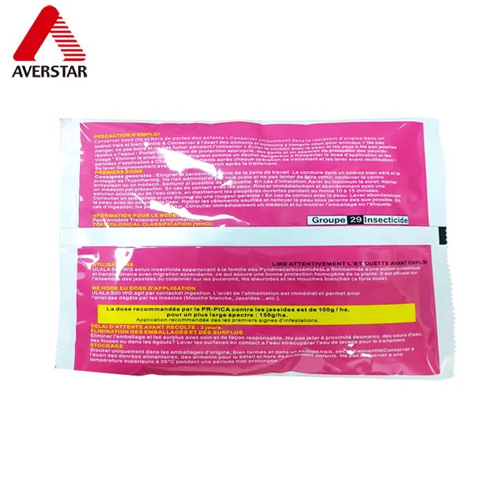 Flonicamid 500g/kg WG Insecticide reference packaging view 2