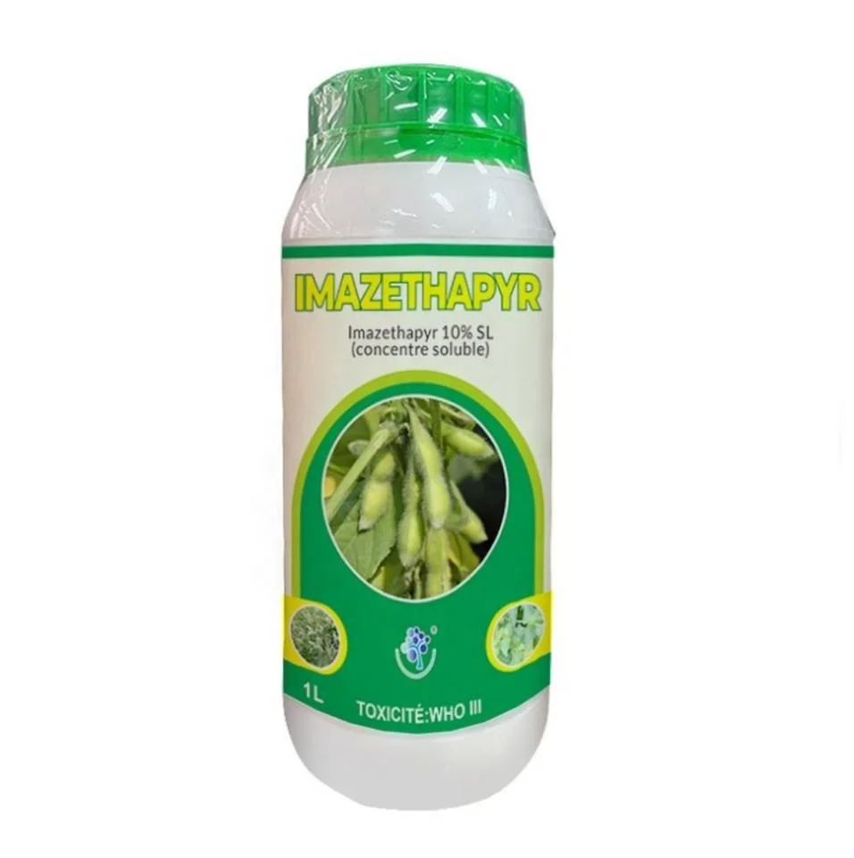Imazethapyr 10% SL Herbicide product packaging