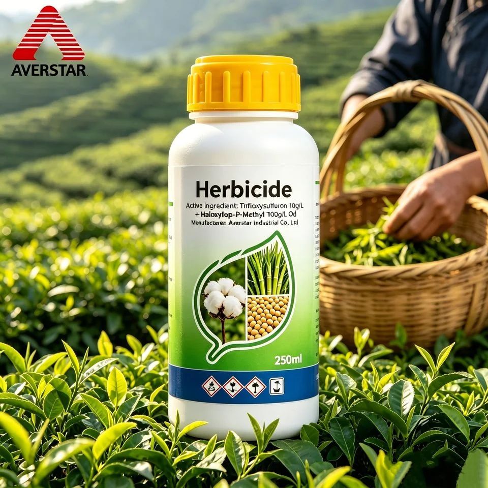 Trifloxysulfuron + Haloxyfop-P-Methyl 10g/L / 100g/L OD Herbicide product packaging