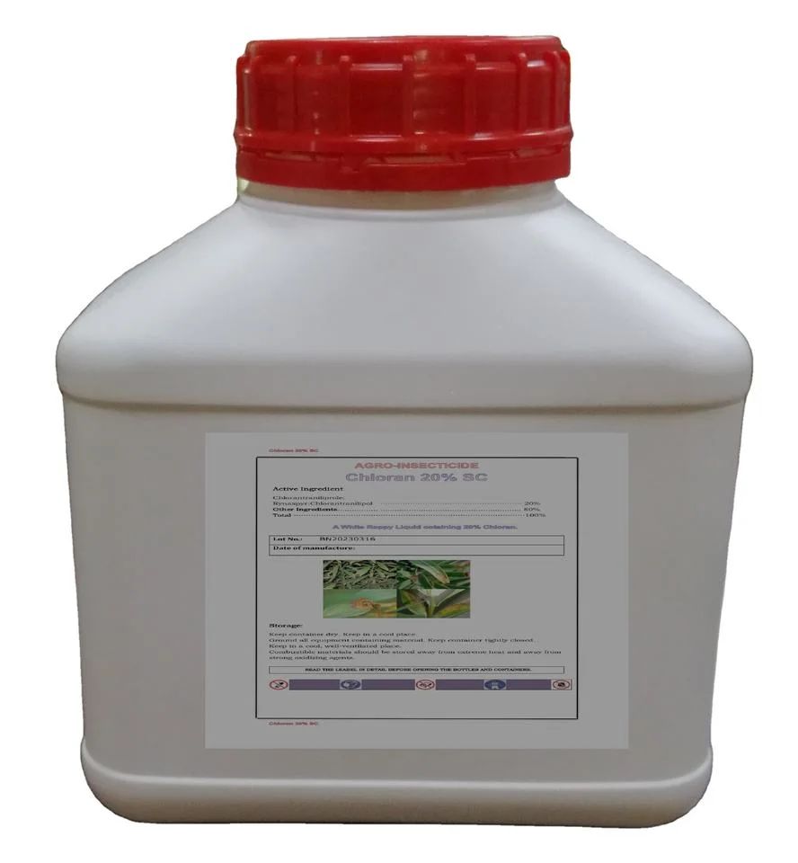 Chlorantraniliprole 20% SC Insecticide product packaging