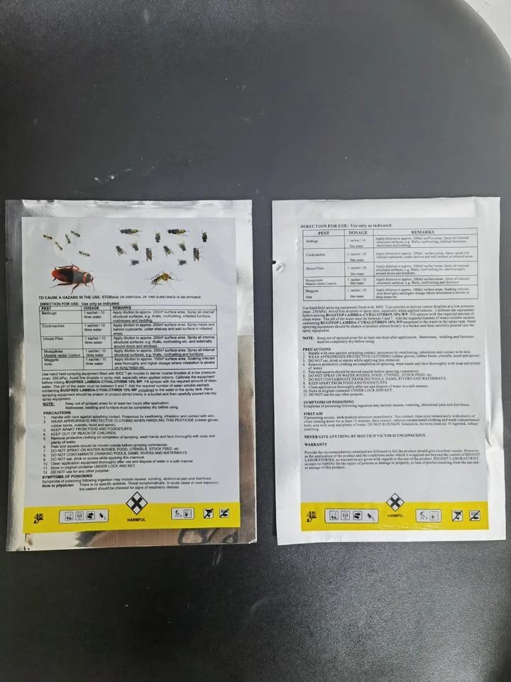 Imidacloprid + Monosultap 1% / 39% WP Insecticide reference packaging view 2