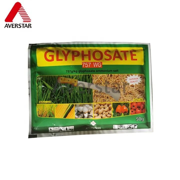 Glyphosate 75% WG Herbicide reference packaging view 2