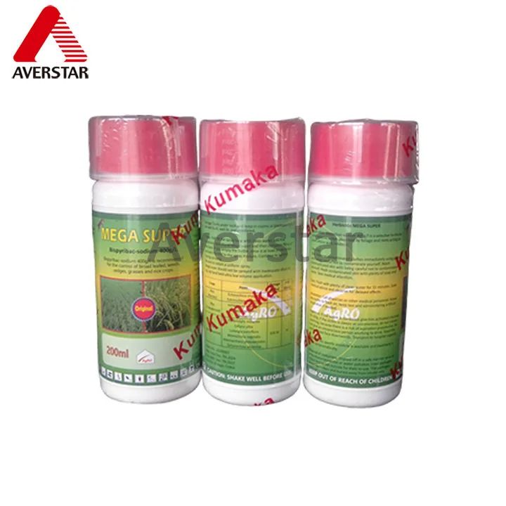 Bispyribac Sodium 40% SC Herbicide product packaging