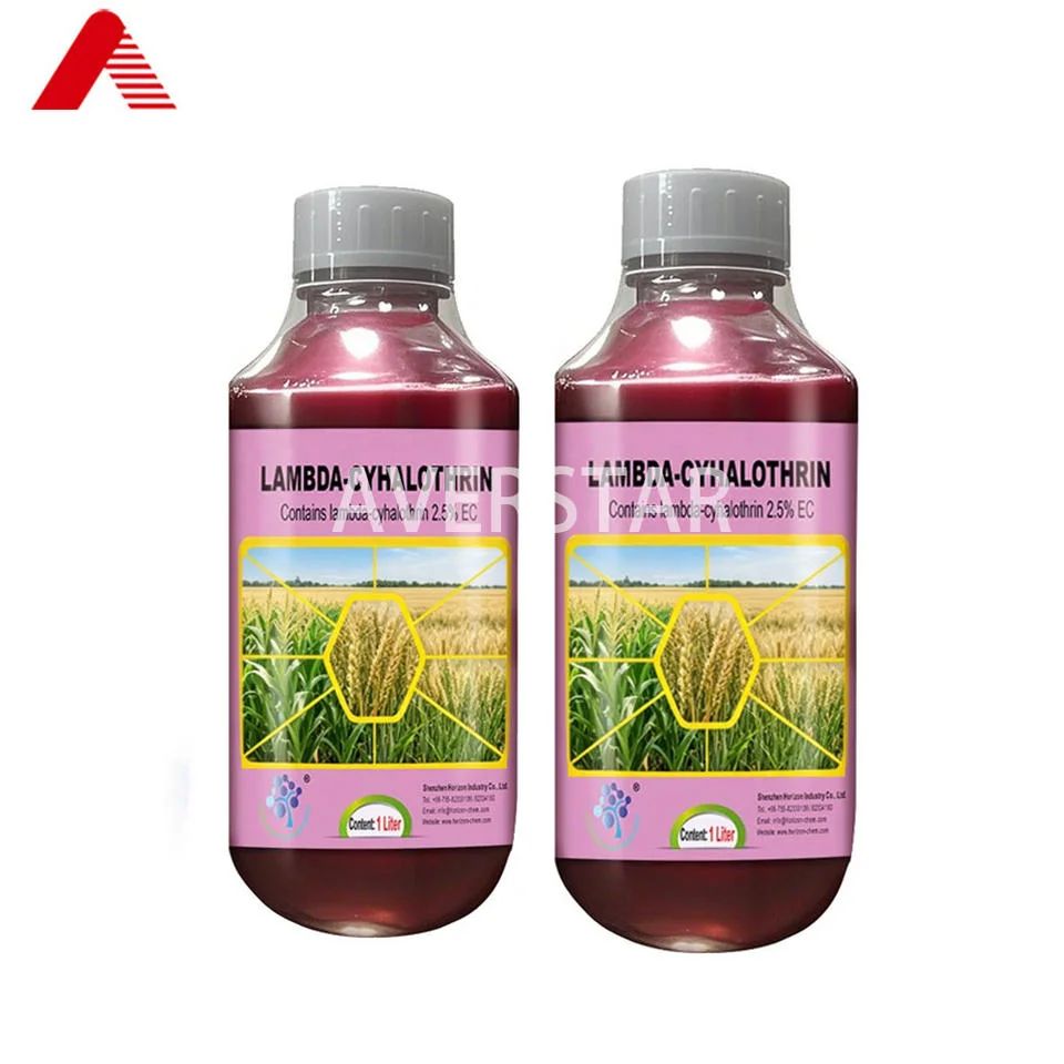 Lambda Cyhalothrin 2.5% / 5% / 10% EC Insecticide product packaging