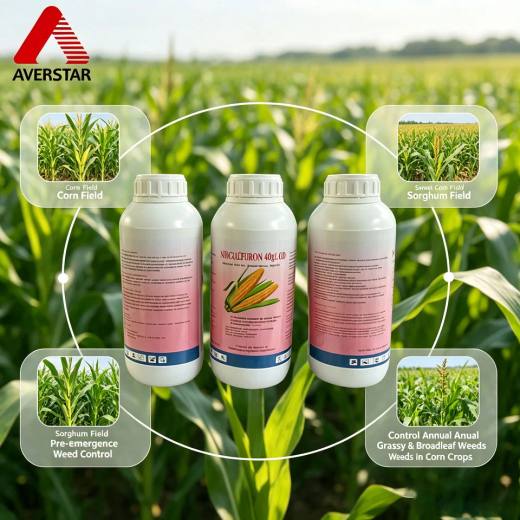 Nicosulfuron 40% / 41% / 62% OD Herbicide product packaging