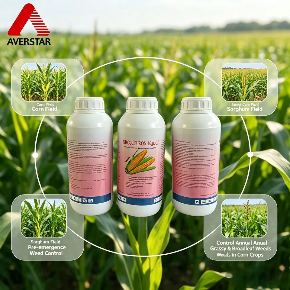 Nicosulfuron 40% / 41% / 62% OD Herbicide product packaging