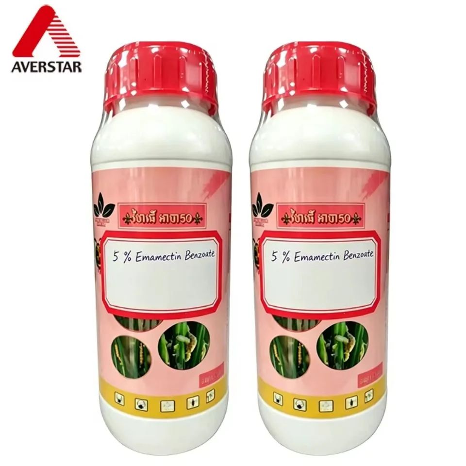 Emamectin Benzoate 5% EC Insecticide for Fall Armyworm and Caterpillar Control on Maize, Cotton and Vegetables