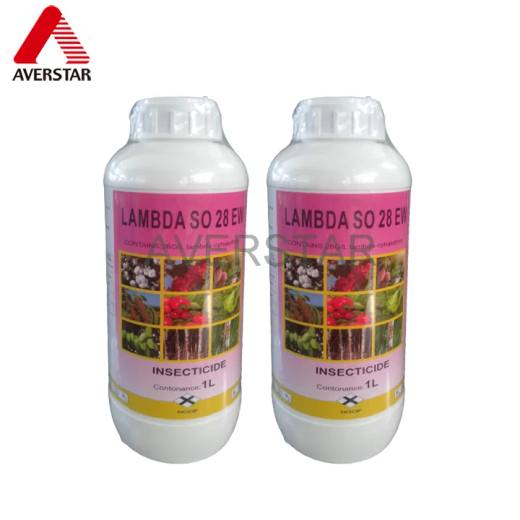 Lambda Cyhalothrin 28g/L EW Insecticide product packaging