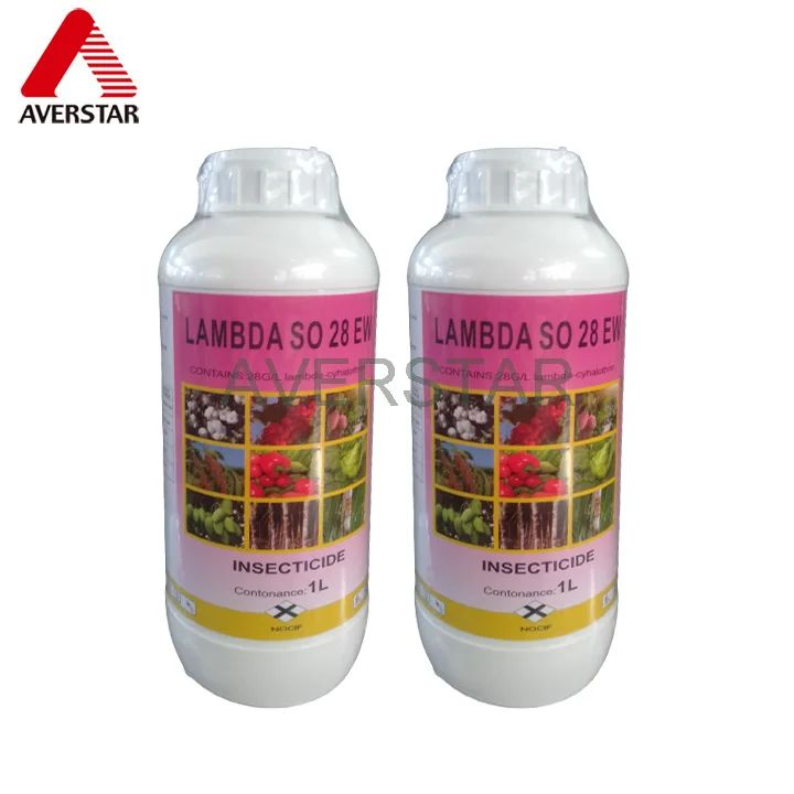 Lambda Cyhalothrin 28g/L EW Insecticide product packaging