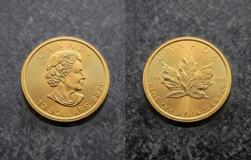 1/4 oz Canadian Gold Maple Leaf (Sealed) (Any Dates)