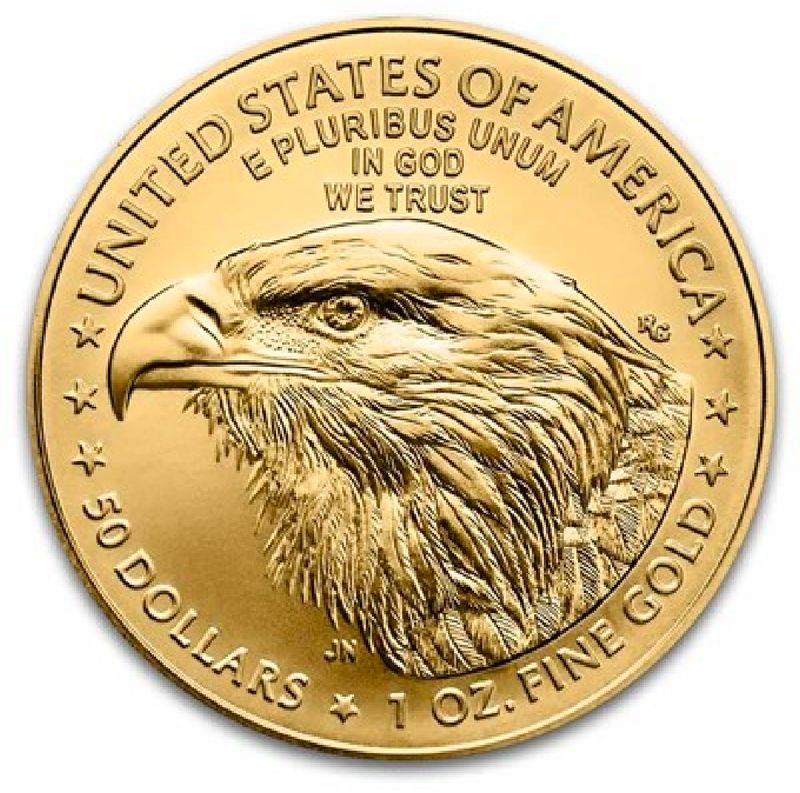 Gold American Eagle 1oz - Current Year  view 2