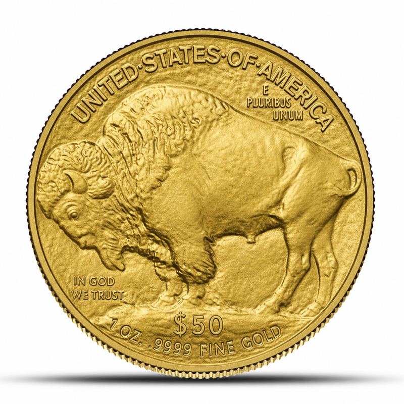 1 oz American Gold Buffalo view 2