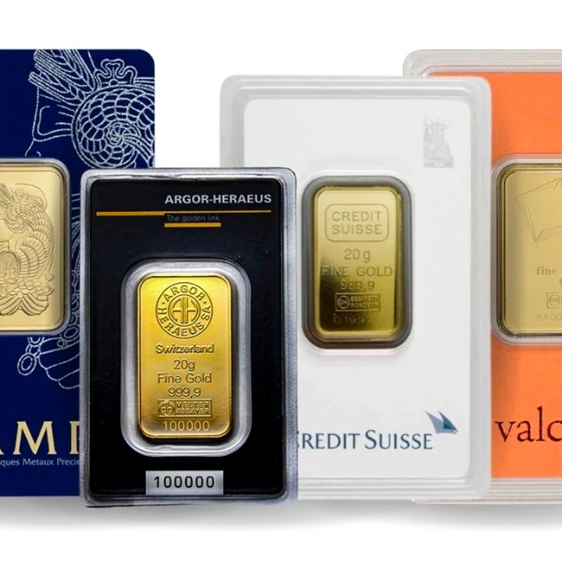 Gold Bar 20 Gram Sealed & Random Brand