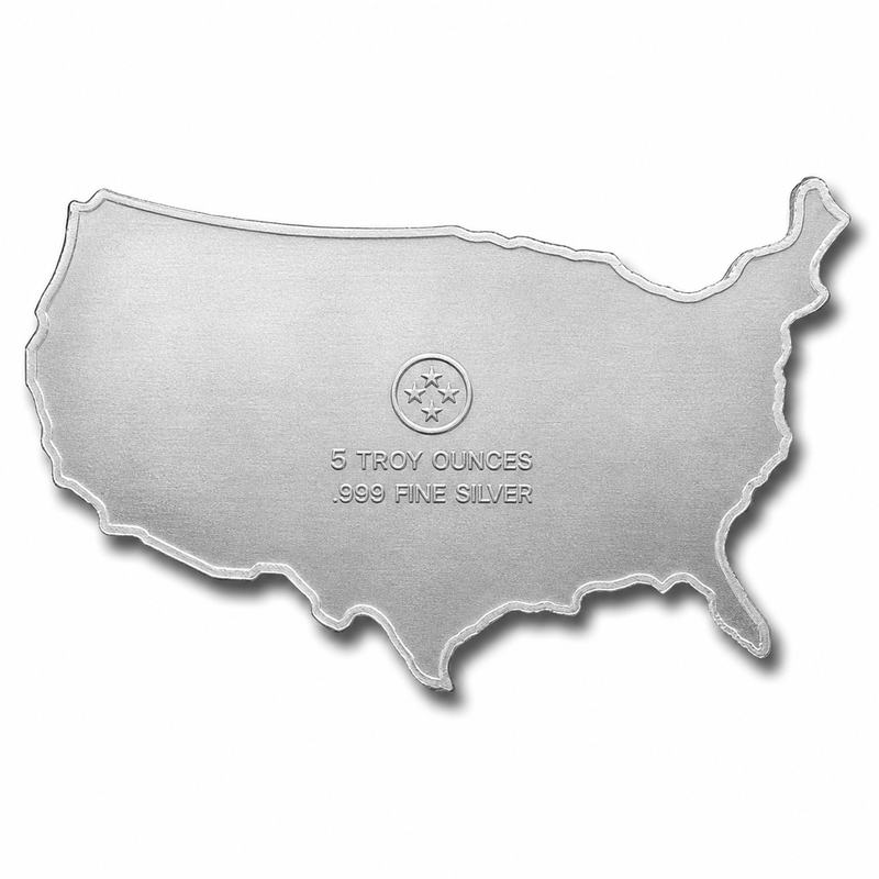 5 oz Silver Bar (USA 250th Limited Edition) view 2