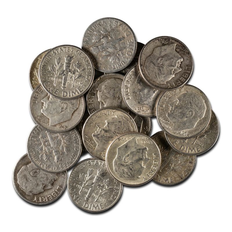 90% Silver Bag (Mixed Dimes)