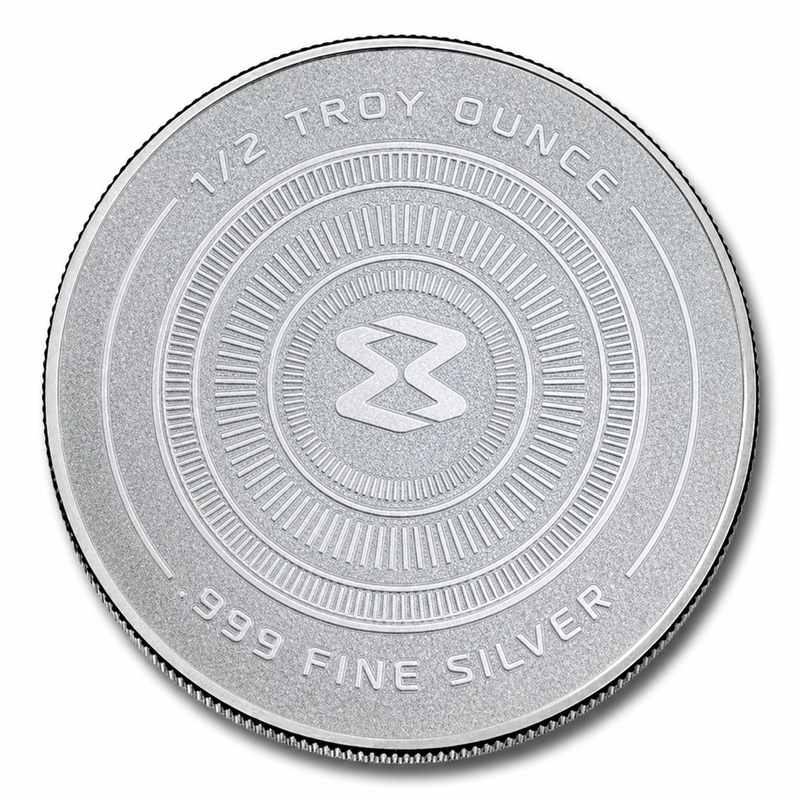 1/2 oz Elemetal Silver Round view 2
