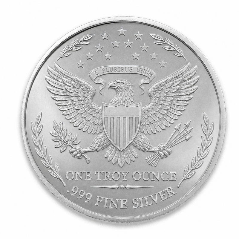 1 oz Silver Round (47th President) view 2