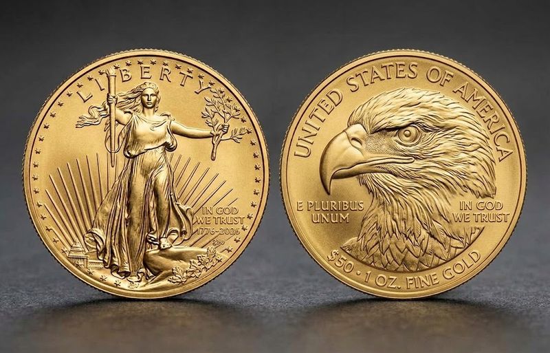 Gold American Eagle 1oz - Current Year 