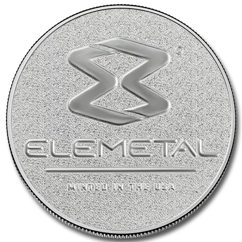 1 oz Elemetal Silver Round