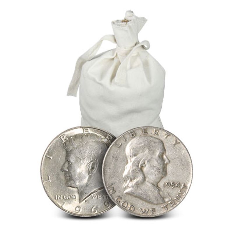 90% Silver Bag (Mixed Halves)