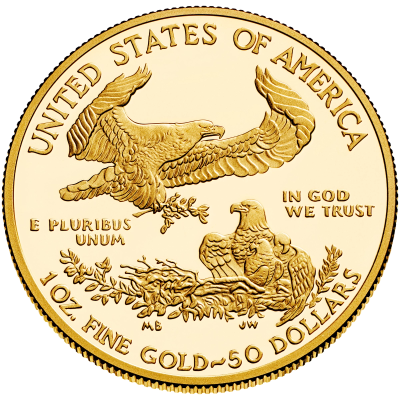 1 oz American Gold Eagle view 2