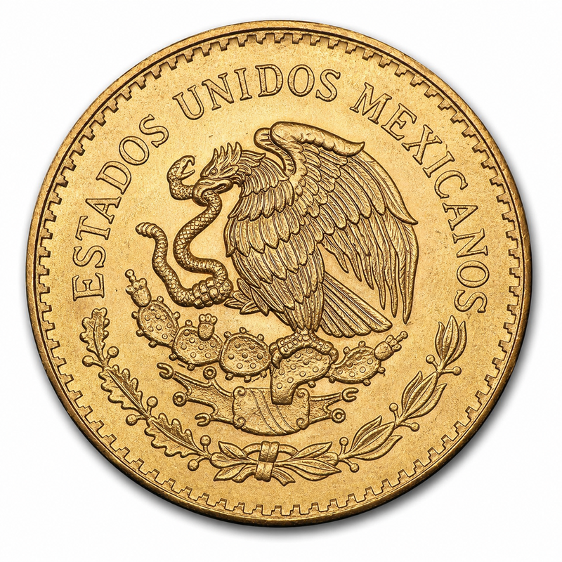 Mexican Gold Peso (20, 10, 5, 2.5, 2 Peso) view 2