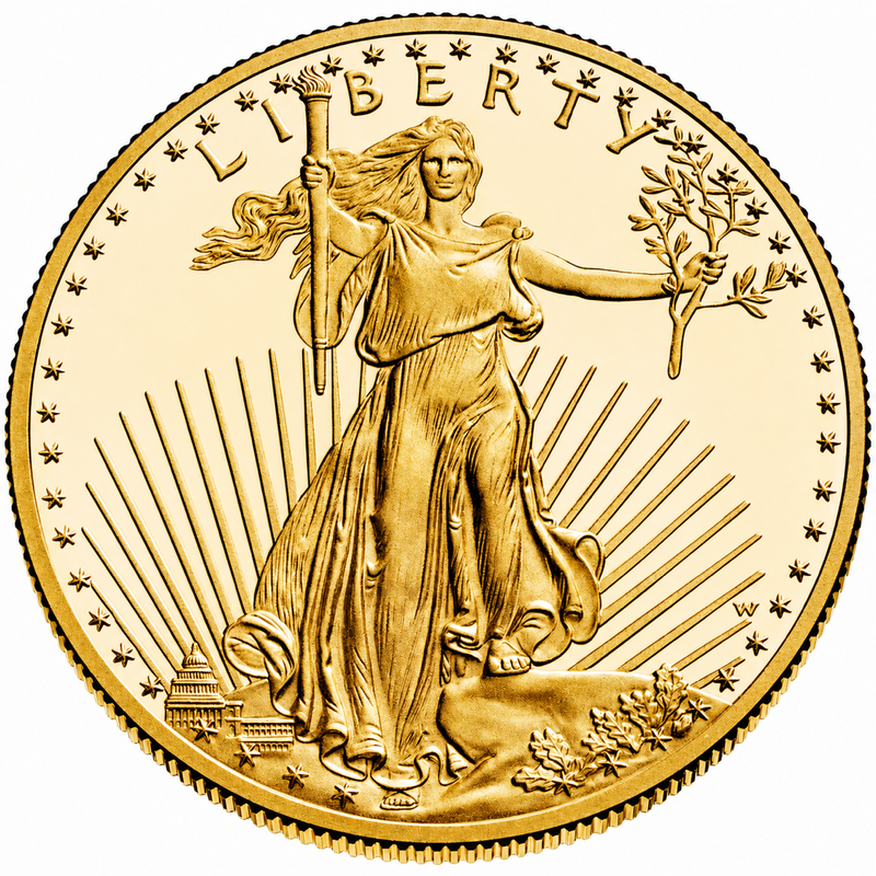 Gold American Eagle 1oz - Current Year
